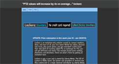 Desktop Screenshot of lockerzbeta.weebly.com