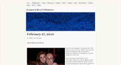 Desktop Screenshot of karrieandryan.weebly.com