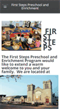 Mobile Screenshot of firststeps.weebly.com
