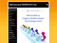 Tablet Screenshot of higginstech.weebly.com