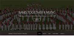 Desktop Screenshot of bandtogether4music.weebly.com