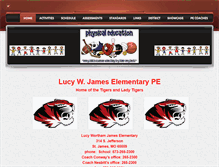 Tablet Screenshot of lucywjameselementarype.weebly.com