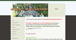 Desktop Screenshot of margitiklassikoduleht.weebly.com