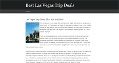 Desktop Screenshot of lasvegastripdeals.weebly.com