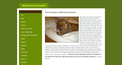 Desktop Screenshot of mainstreamkennel.weebly.com