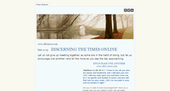 Desktop Screenshot of discernment.weebly.com