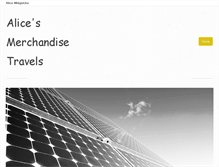 Tablet Screenshot of alicemerchandise.weebly.com