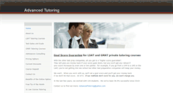 Desktop Screenshot of advancedtutoring.weebly.com