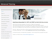 Tablet Screenshot of advancedtutoring.weebly.com