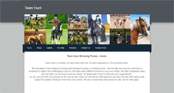 Desktop Screenshot of huntshowteam.weebly.com