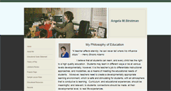 Desktop Screenshot of angelastratman.weebly.com