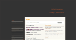 Desktop Screenshot of cafepedagogique.weebly.com