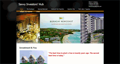 Desktop Screenshot of investorshub.weebly.com