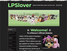 Tablet Screenshot of lpslover.weebly.com