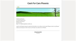 Desktop Screenshot of cashforcarsphoenix.weebly.com