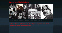 Desktop Screenshot of filmishqiptar.weebly.com