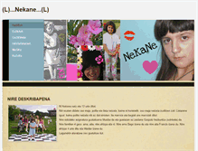 Tablet Screenshot of nekane.weebly.com