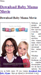 Mobile Screenshot of download-baby-mama-movie.weebly.com