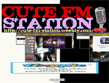 Tablet Screenshot of cute-fm-station.weebly.com