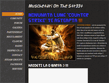 Tablet Screenshot of muschetarii.weebly.com