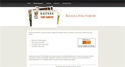 Desktop Screenshot of kalyanamatches.weebly.com