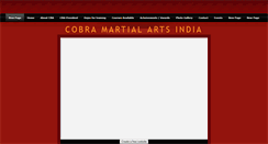 Desktop Screenshot of cobramartialarts.weebly.com