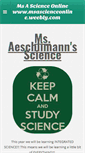 Mobile Screenshot of msascienceonline.weebly.com