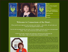 Tablet Screenshot of connectionsoftheheart-celebrant.weebly.com