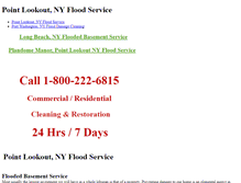 Tablet Screenshot of pointlookoutnyfloodservice.weebly.com