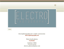 Tablet Screenshot of electrophotography.weebly.com
