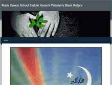 Tablet Screenshot of mariecolacoschoolsaddarkarachipakistan.weebly.com