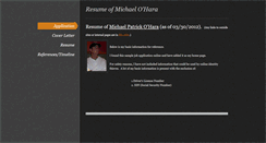 Desktop Screenshot of mikeohara.weebly.com