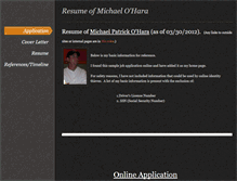 Tablet Screenshot of mikeohara.weebly.com