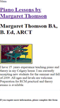Mobile Screenshot of margaretthomson.weebly.com