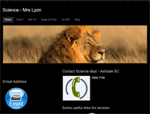 Tablet Screenshot of mrslyonasc.weebly.com