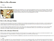 Tablet Screenshot of howtodoaresume.weebly.com
