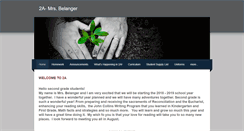 Desktop Screenshot of mrsbelanger.weebly.com