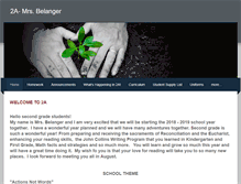 Tablet Screenshot of mrsbelanger.weebly.com