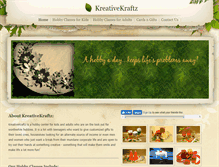 Tablet Screenshot of kreativekraftz.weebly.com
