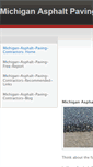 Mobile Screenshot of michigan-asphalt-paving.weebly.com