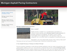 Tablet Screenshot of michigan-asphalt-paving.weebly.com