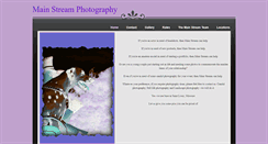 Desktop Screenshot of mainstreamphotography.weebly.com