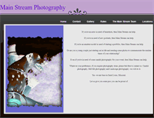 Tablet Screenshot of mainstreamphotography.weebly.com