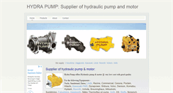 Desktop Screenshot of hydrapump.weebly.com