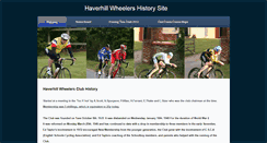Desktop Screenshot of haverhillwheelers.weebly.com