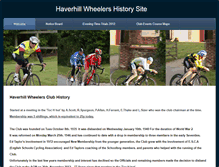 Tablet Screenshot of haverhillwheelers.weebly.com
