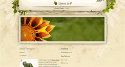 Desktop Screenshot of listentop.weebly.com