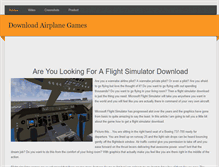 Tablet Screenshot of downloadairplanegames.weebly.com