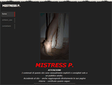 Tablet Screenshot of mistressp.weebly.com