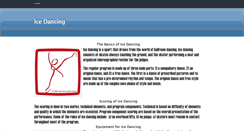 Desktop Screenshot of icedancingpenn2.weebly.com